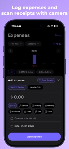 Aufix: Car Expense Tracker screenshot
