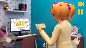 Anime High School Girl 3D Life screenshot 1