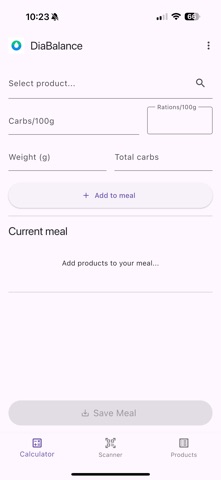 DiaBalance Carb Tracker Screenshot 9 of 10