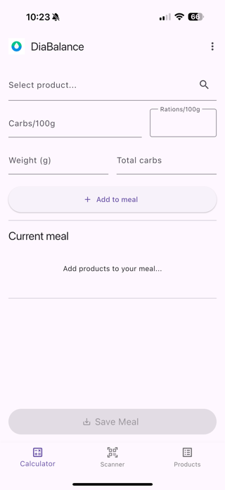 DiaBalance Carb Tracker Screenshot 9 of 10