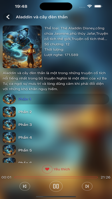 Screenshot #2 pour Bé nghe cổ tích