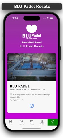 BLU Padel Roseto screenshot