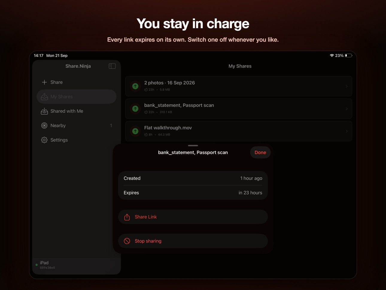 Screenshot 8 of Share.Ninja