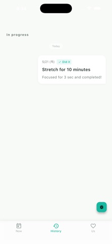 Nodtry - Study Habit Partner iPhone screenshot