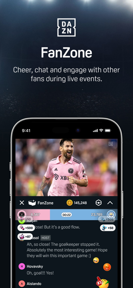 DAZN: Stream Live Sports screenshot 8