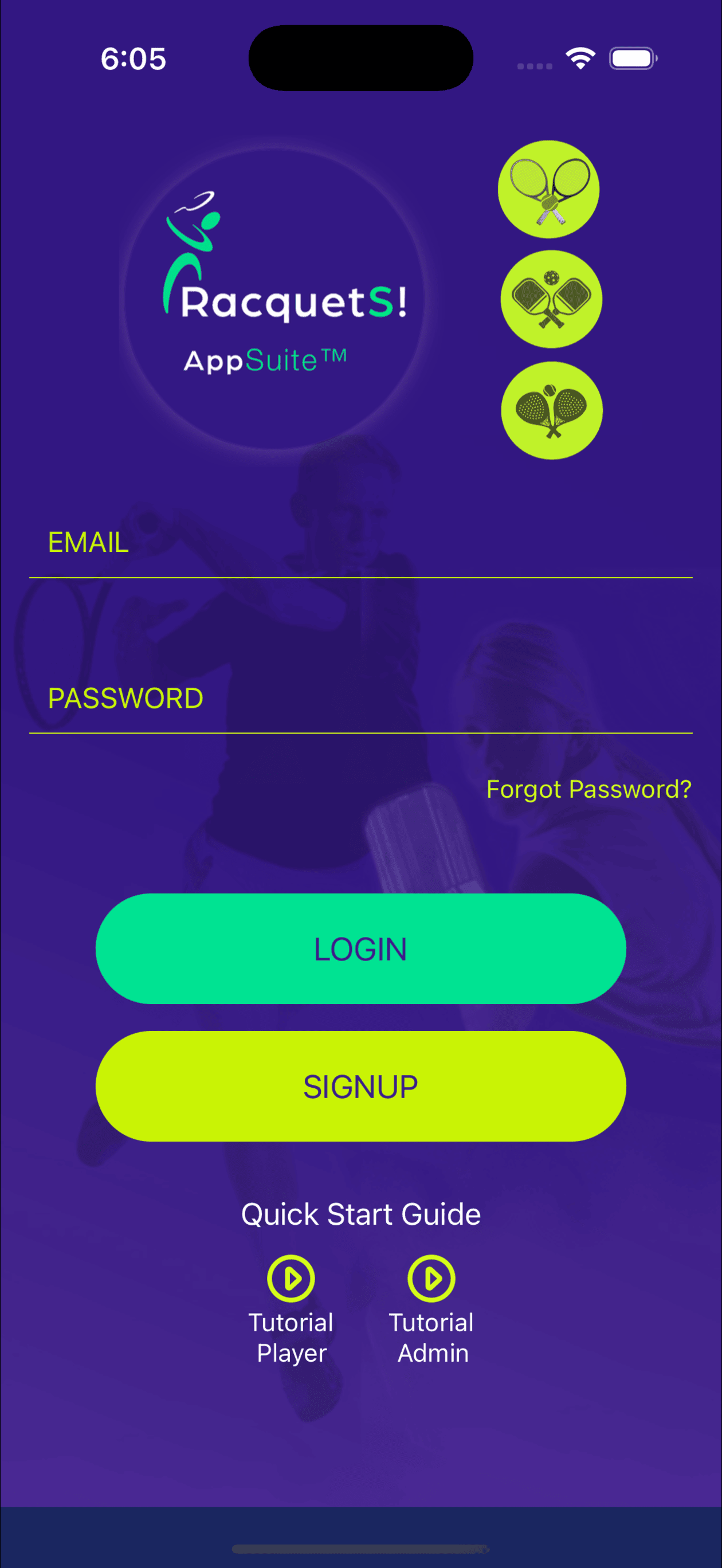 RacquetsAppSuite