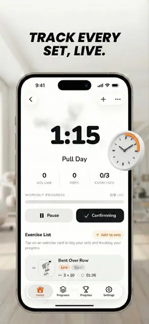 Liftune: AI Workout Planner screenshot 3