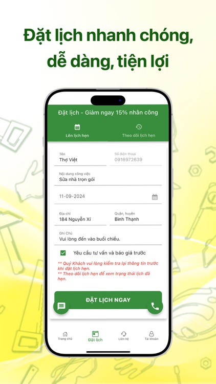 Thợ Việt - Đặt Thợ Nhanh