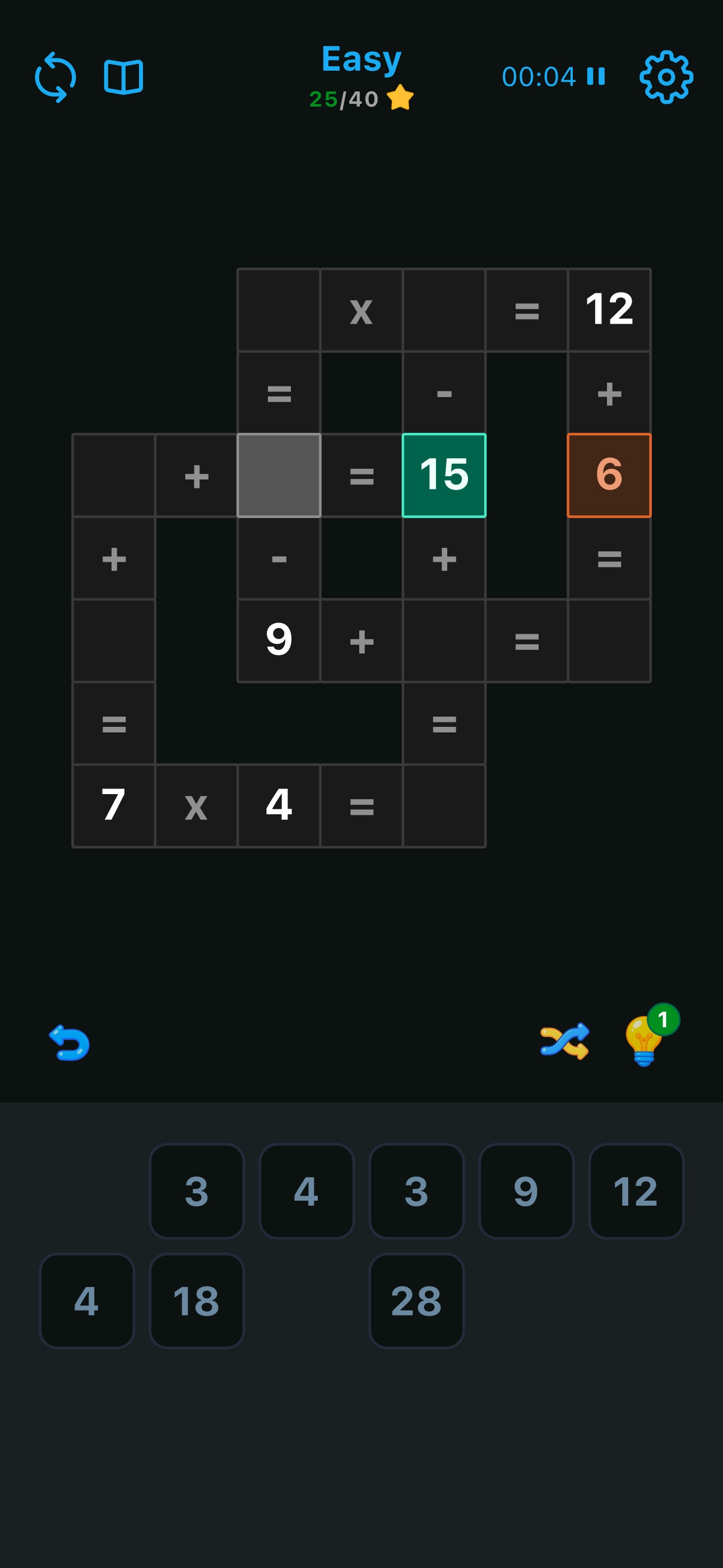 Screenshot 6 of Cross Math - Math Puzzle Game