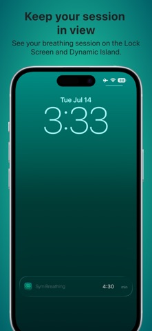 Sym Breathing: HRV Coherence screenshot
