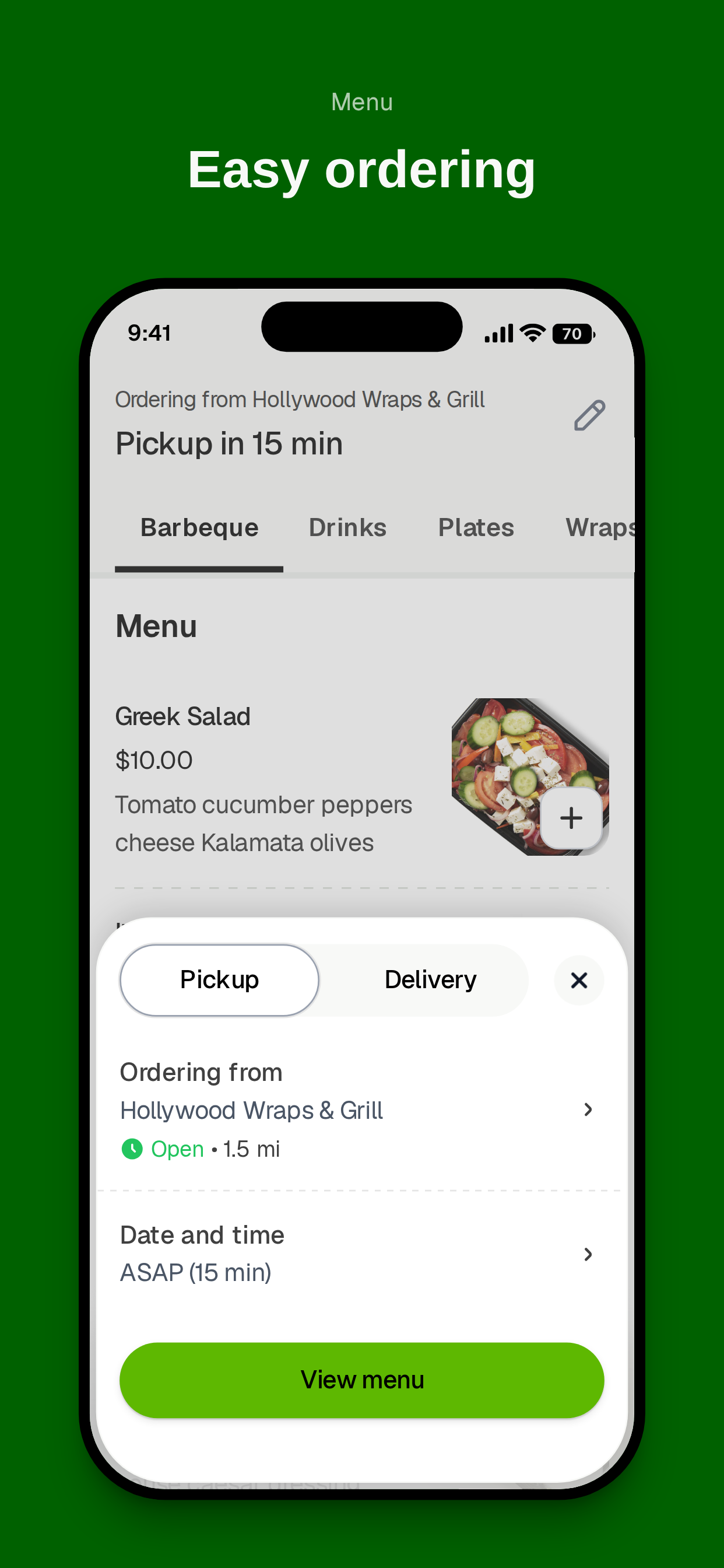 Hollywood Wraps & Grill screenshot 3