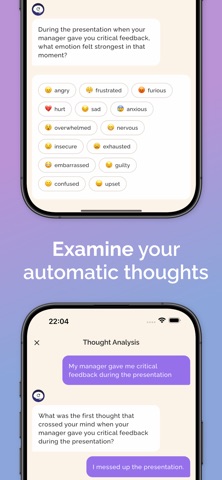 Brain Reset: CBT Mood Journal screenshot
