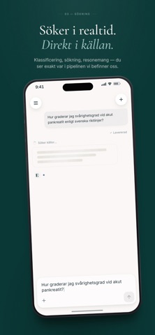 Evidora: Medicinsk AI screenshot