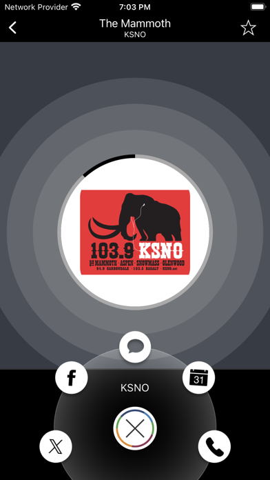 Ski Towns Radio Screenshot