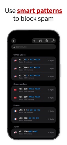 Call Ranger: Mass Call Blocker app screenshot