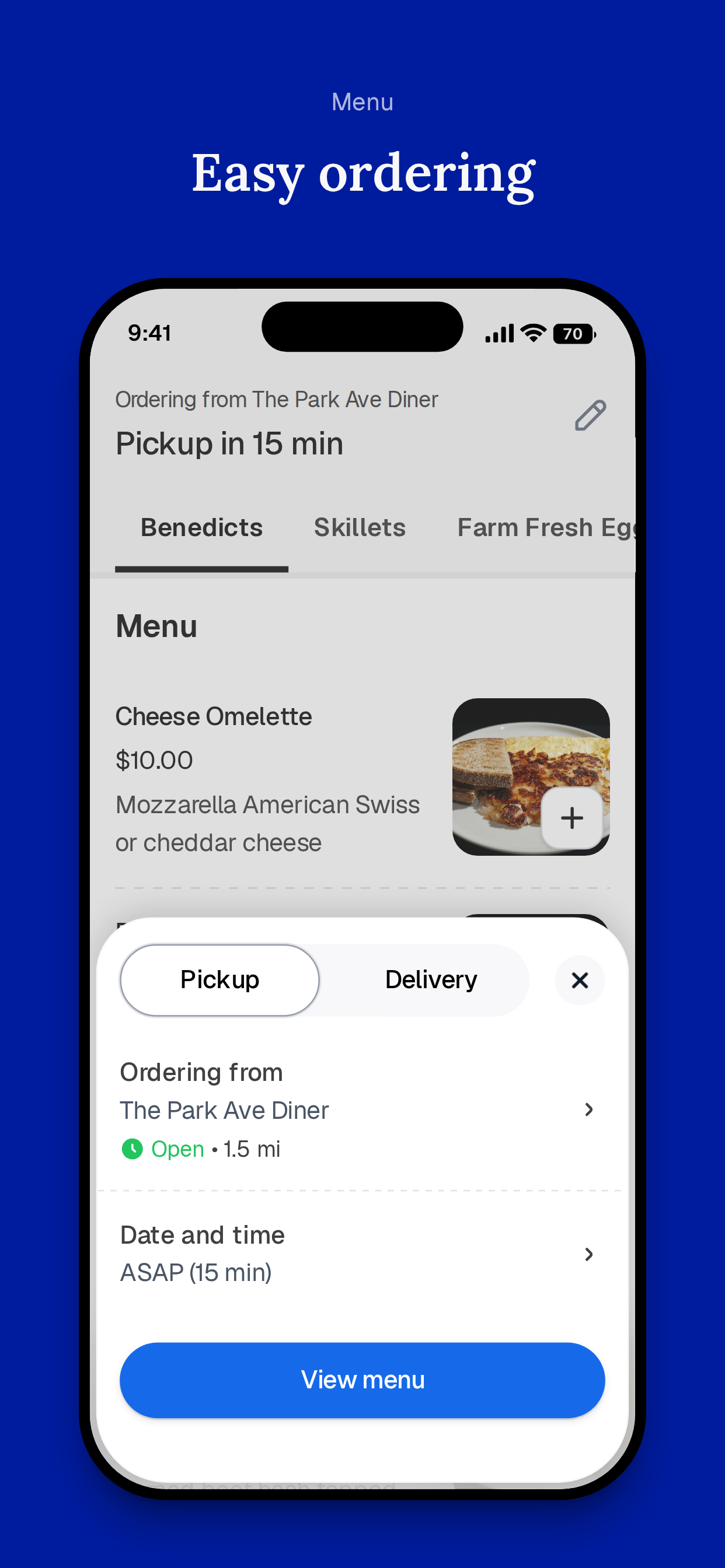 The Park Ave Diner screenshot 6