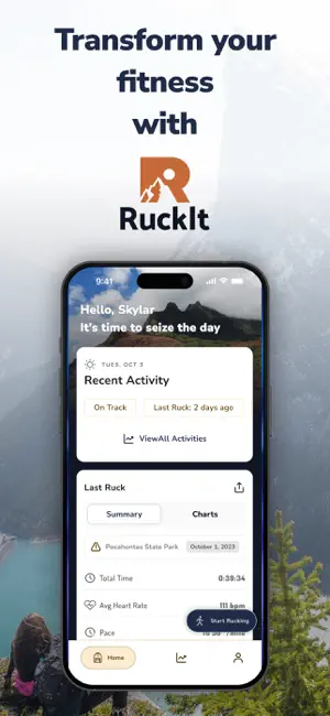 RuckIt Fitness screenshot 1