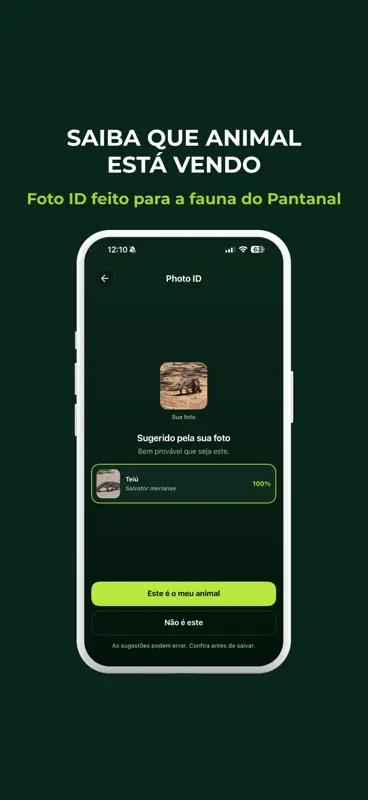 WildGuide: Fauna do Pantanal screenshot 2 of 7