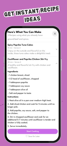 Zestbud: Recipe & Meal Planner screenshot