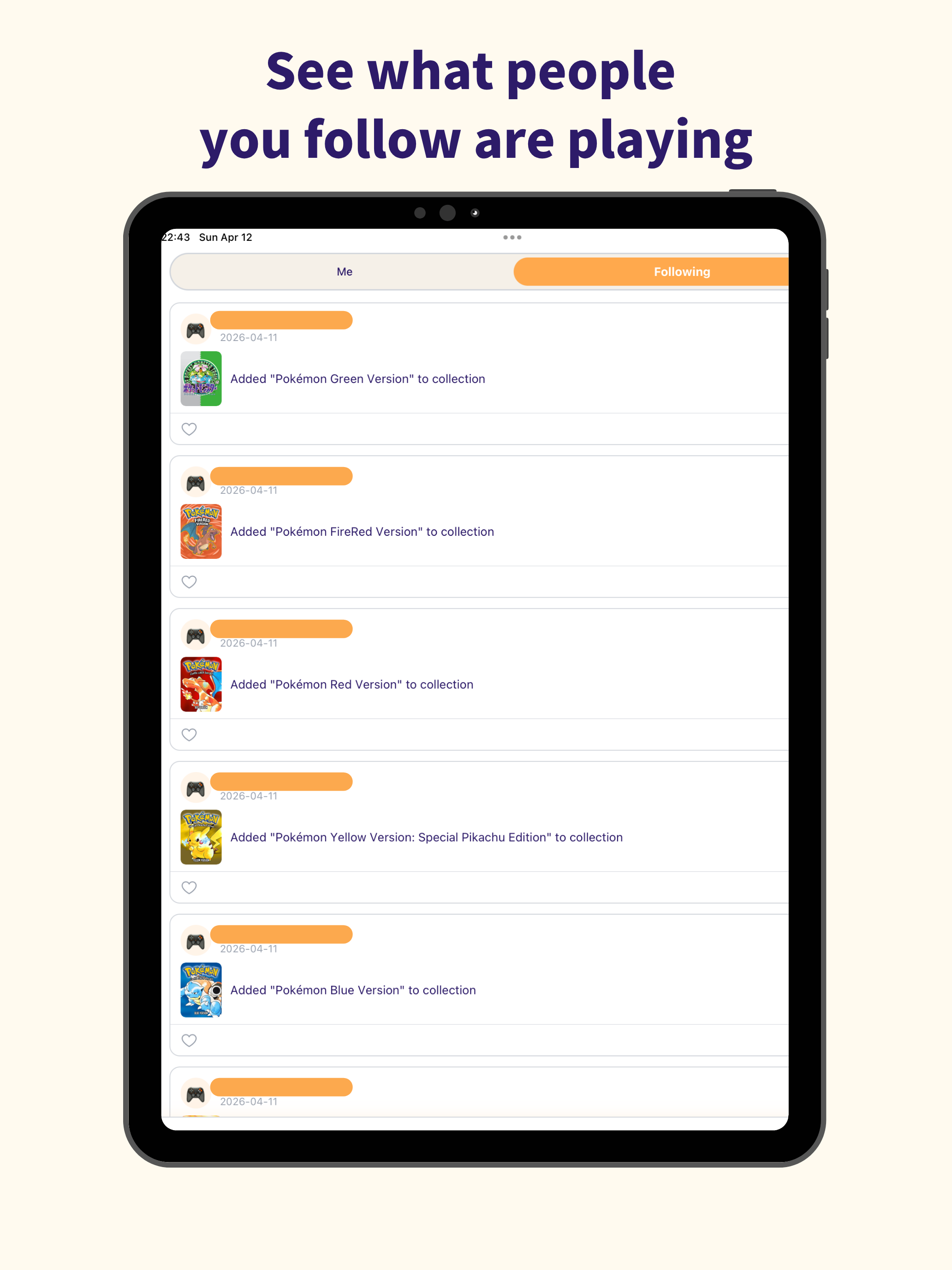 Gamekore: Game Backlog Manager
