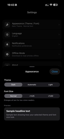 Kantan.News iPhone screenshot 5