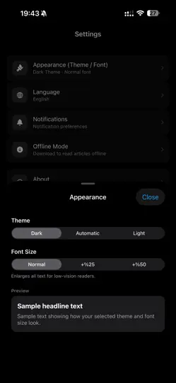Kantan.News iPhone Ekran Görüntüsü 5