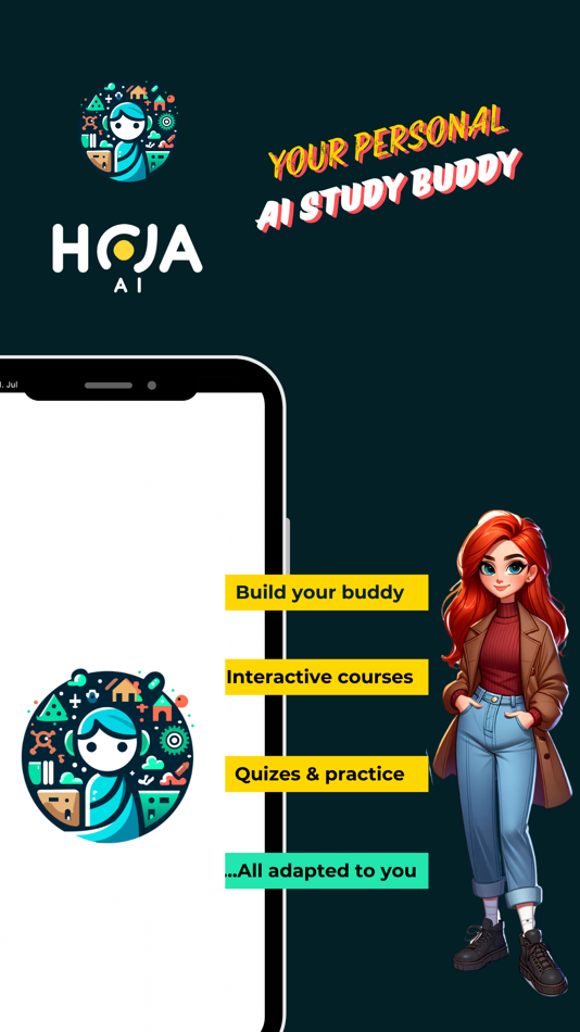 #1. Hoja AI - AI tutor and courses (iOS) 由: Hoja AI Ltd