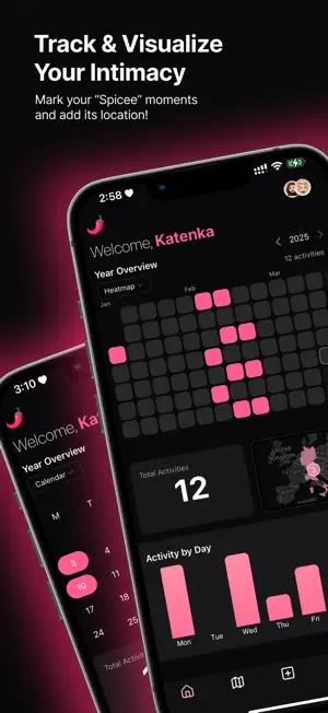 Spicee – Ultimate Sex Tracker screenshot 1