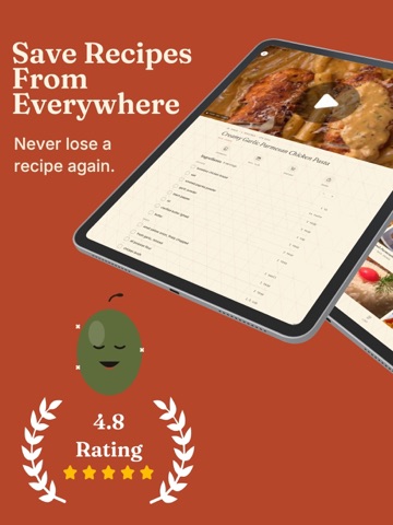 Recipe Keeper & Cookbook: olly iPad screenshot