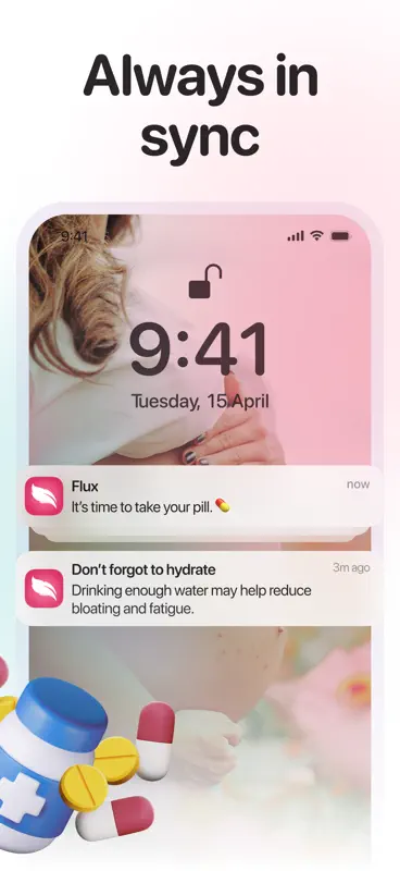 Flux Period Tracker & Calendar screenshot 6 of 6