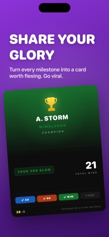 28-0: Tennis Draft Slam Screenshot 5 of 5
