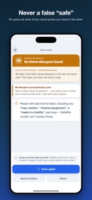 SafeBite: Allergen Scanner screenshot