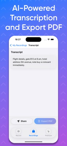 My AI Voice Notes screenshot