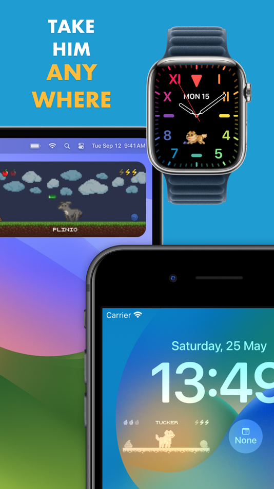 #3. Pex: Watch faces & Widgets (iOS) Podle: Gabriel Targon
