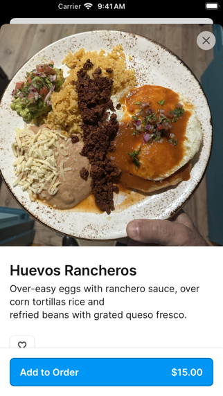 App screenshot