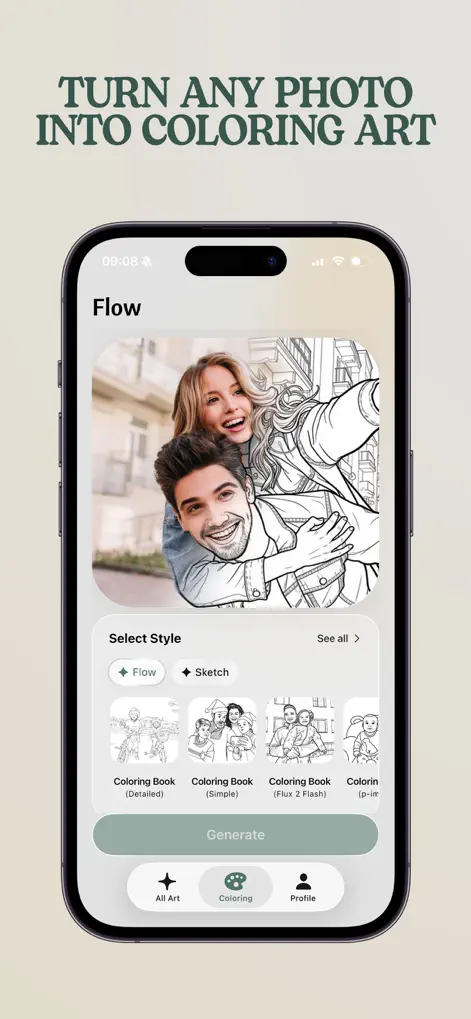 Flow-Coloring Book for Adults - Lifestyle App | MWM