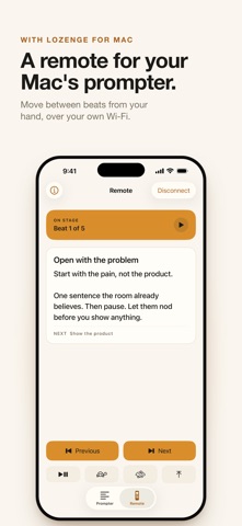 Lozenge: Voice Teleprompter screenshot 8