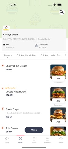 Chickys Dublin screenshot