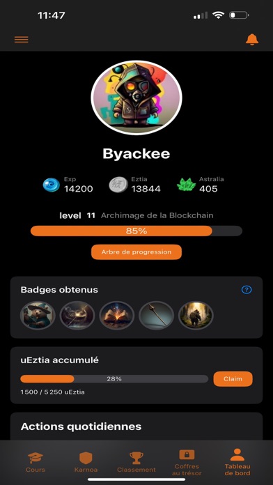 Cryptocademia Screenshot
