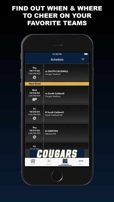 Screenshot #3 pour Alexander Central Cougars