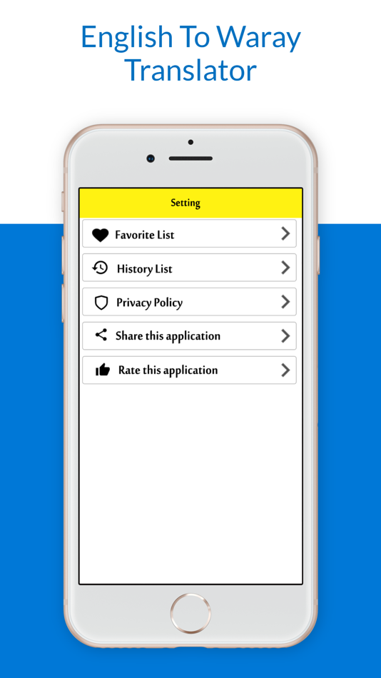 #6. English To Waray Translator (iOS) Podle: Sandip H Vavadiya