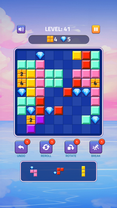 Screenshot #8 for Block Puzzle - Gems Adventure