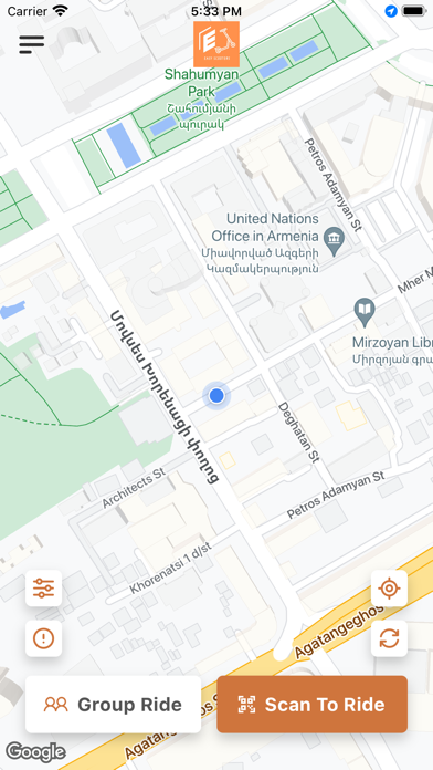 EasyScootersApp Screenshot
