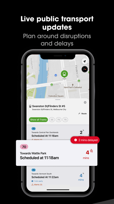 Arevo: VIC Journey Planner Screenshot