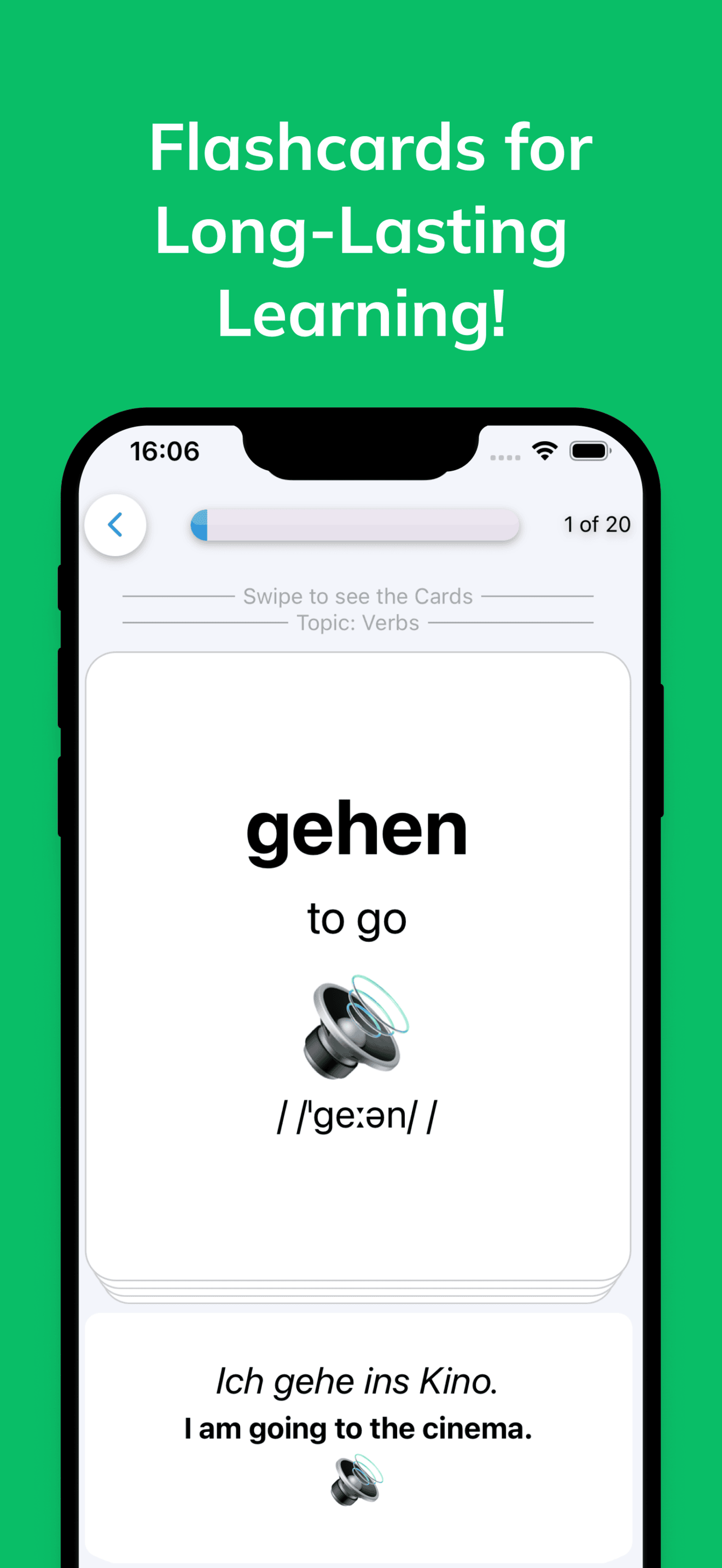 Lingufy: German A1, A2