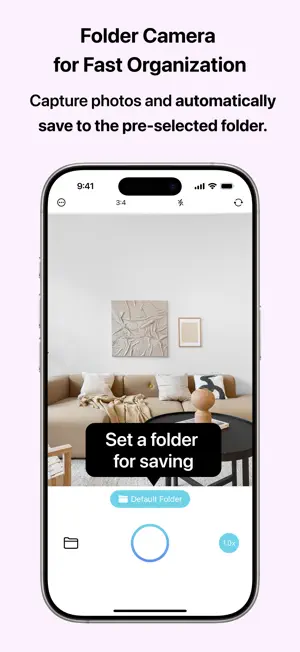 HashCamera - Folder Camera screenshot 1