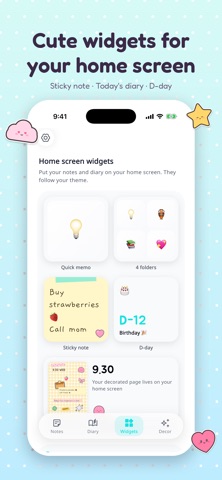 PopNotes: Diary & Widget Memo Screenshot 3 of 7
