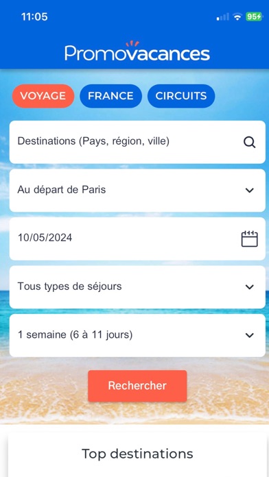 Promovacances : Vols, Séjours Screenshot