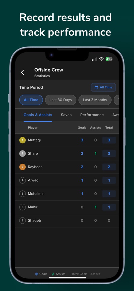 Squaded: Football Organiser screenshot 4