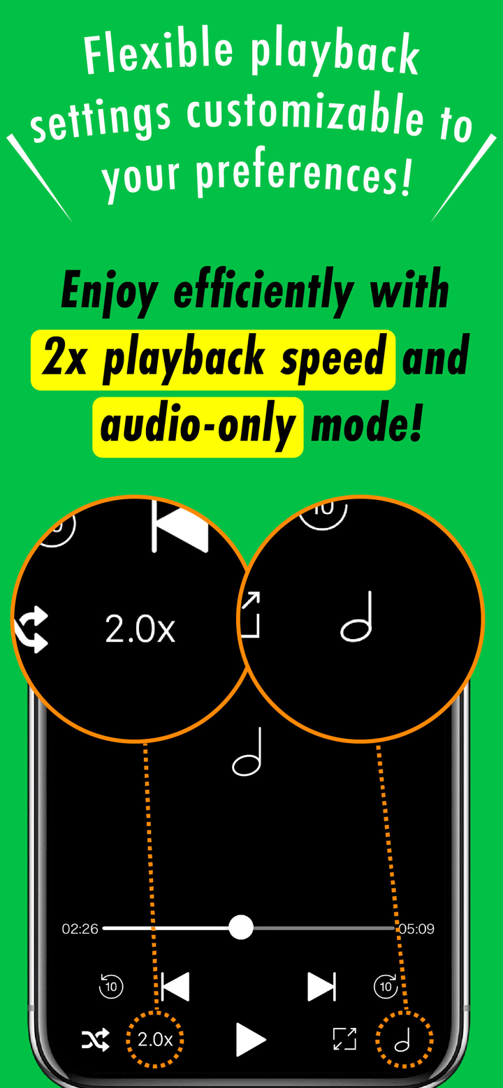 Clicha - 视频保存·离线播放·后台听·省流量 screenshot 3